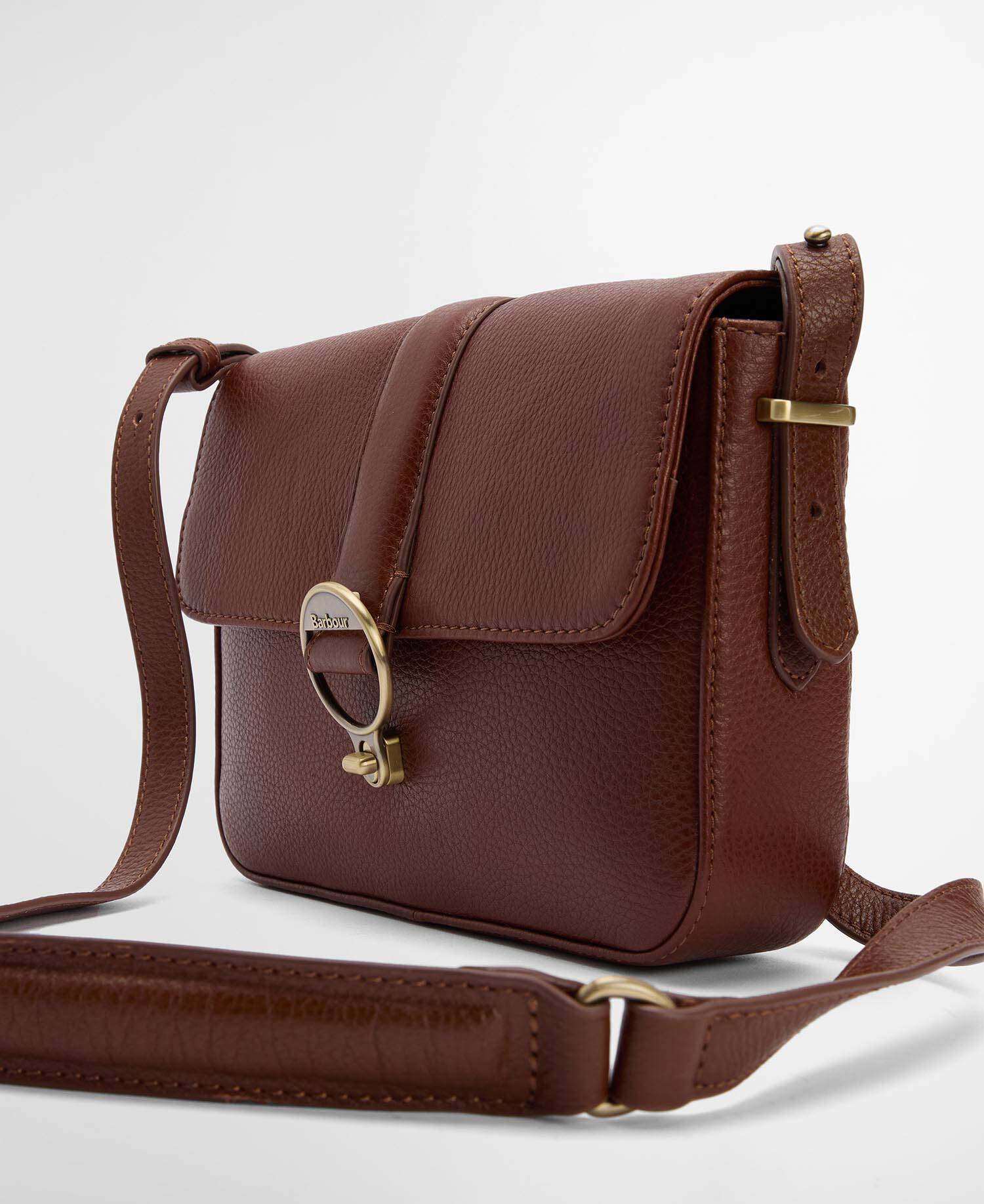 Rosa Leather Crossbody Bag Brown image number 4