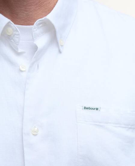 Nelson Regular Long-Sleeved Shirt Classic White