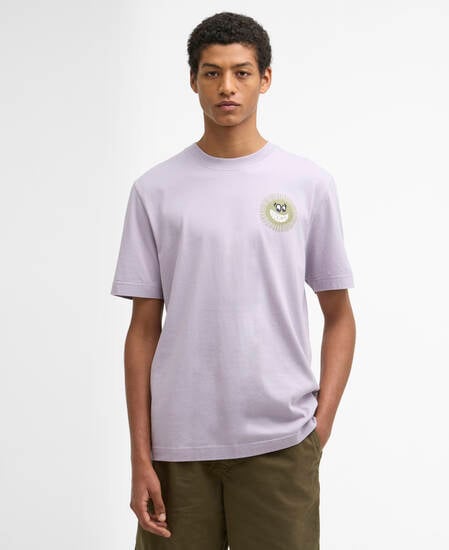 Westbury Relaxed Graphic T-Shirt Heather Mist