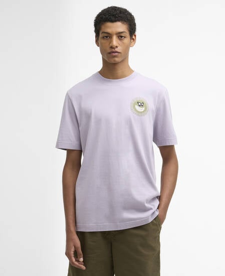T-Shirt Westbury Relaxed Graphic Heather Mist