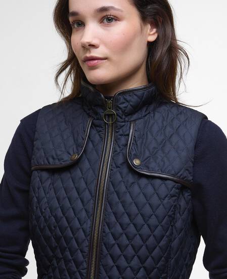 Dahlia Gilet Dark Navy Dahlia Gilet Dark Navy