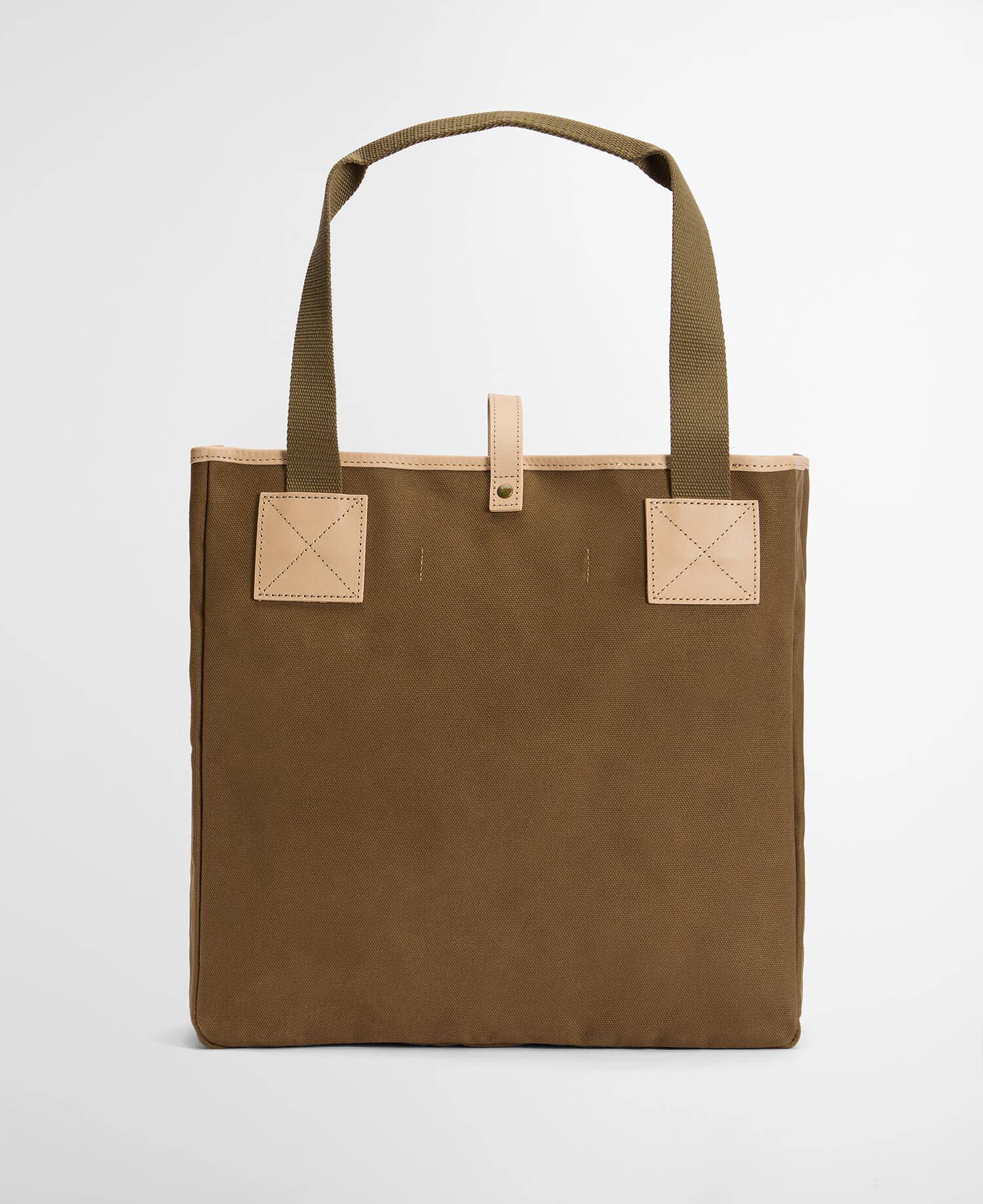 Paul Smith Loves Barbour Tote Bag Dark Sand image number 2