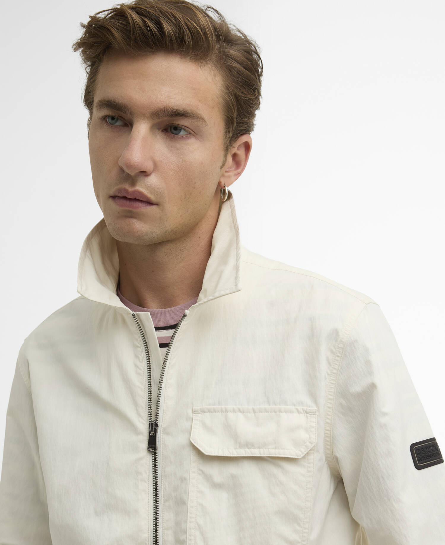Warren Overshirt Whisper White image number 3
