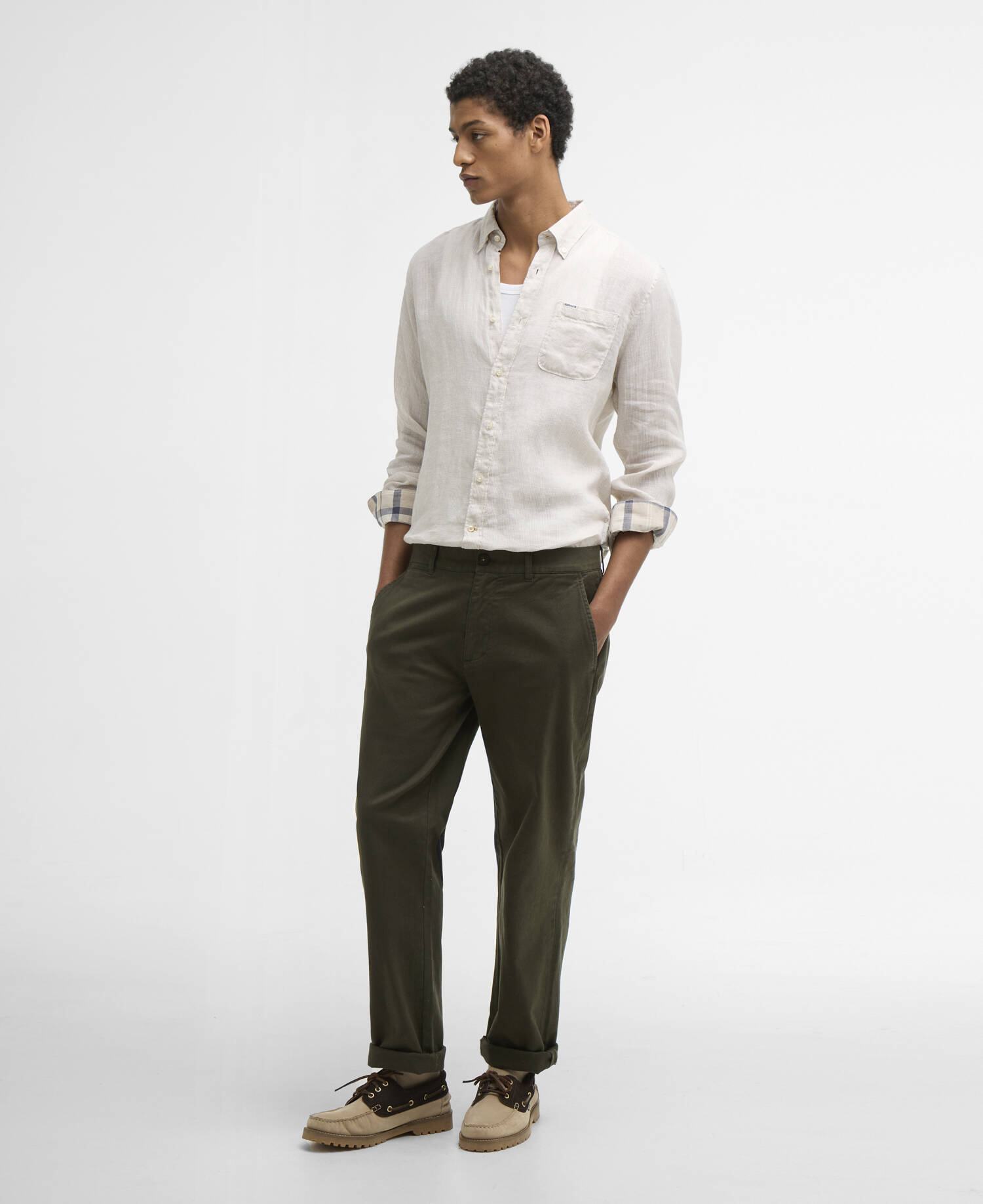 Linton Tailored Long-Sleeved Shirt image number 1