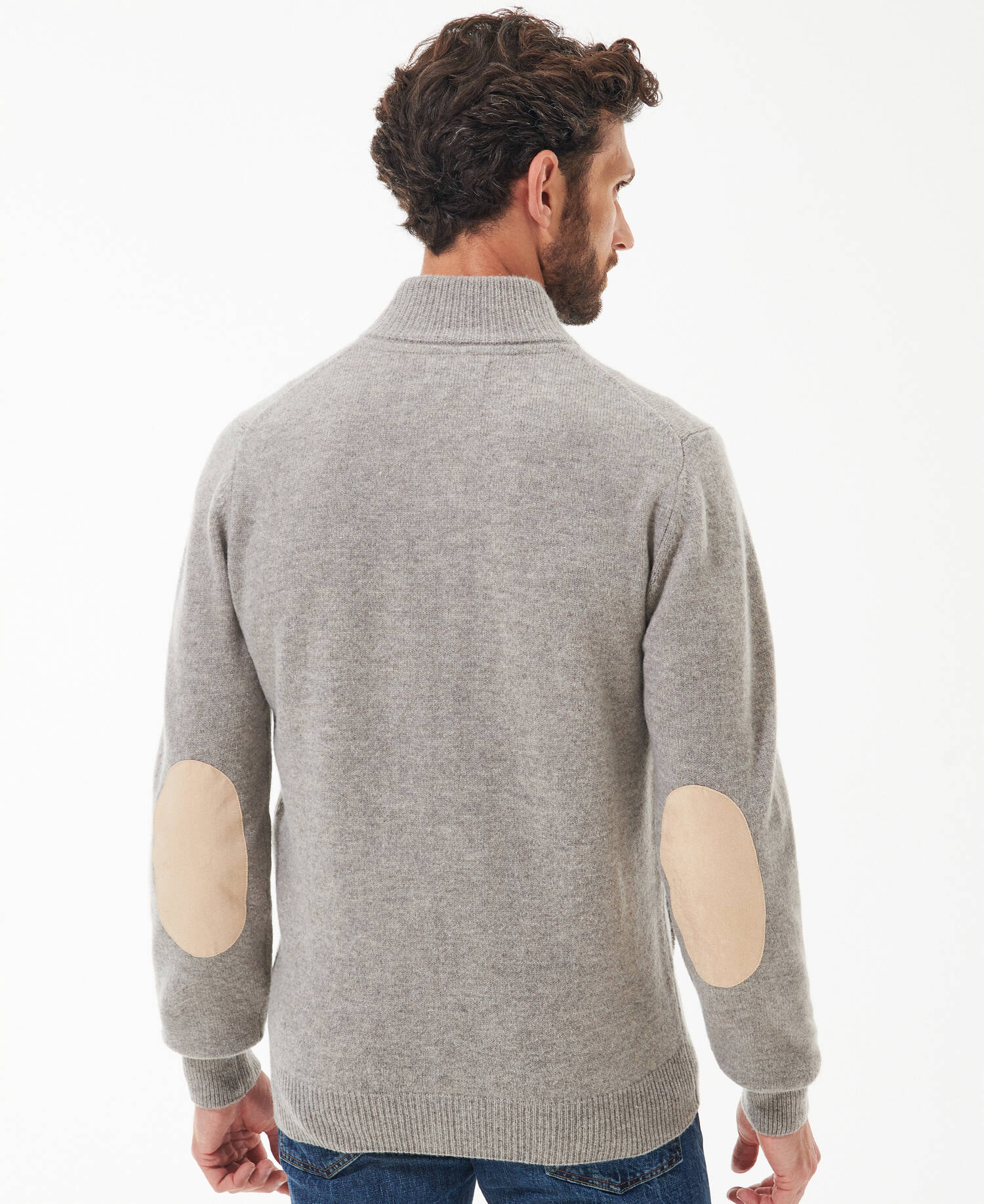 Essential Elbow-Patch Cardigan image number 2