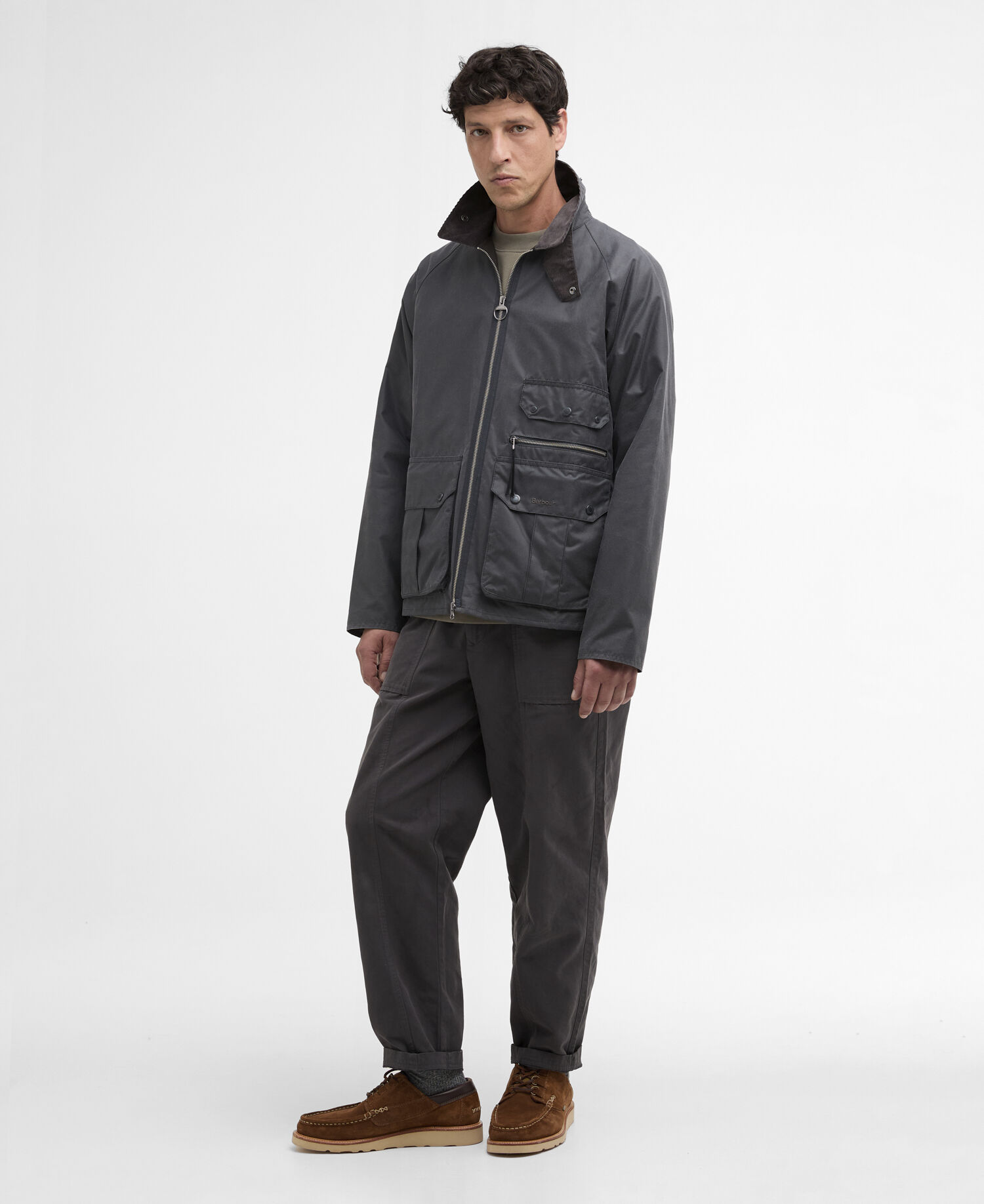 Giacca cerata Re-Engineered Blackett Spey Asphalt