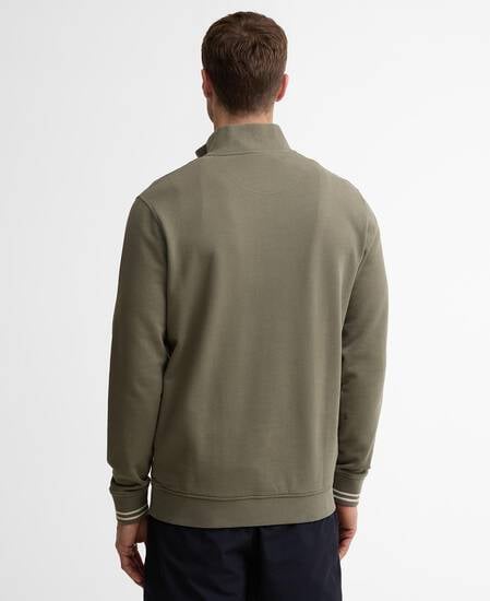 Rosford Quarter-Zip Sweatshirt Dusty Olive