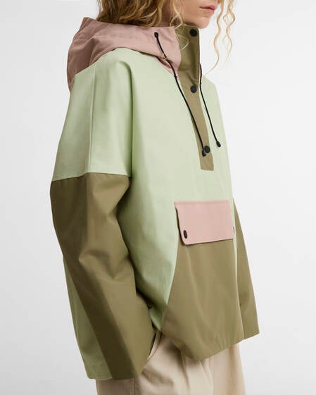 Giacca antipioggia Bedafell Spring Green / Gardenia / Bleached Olive