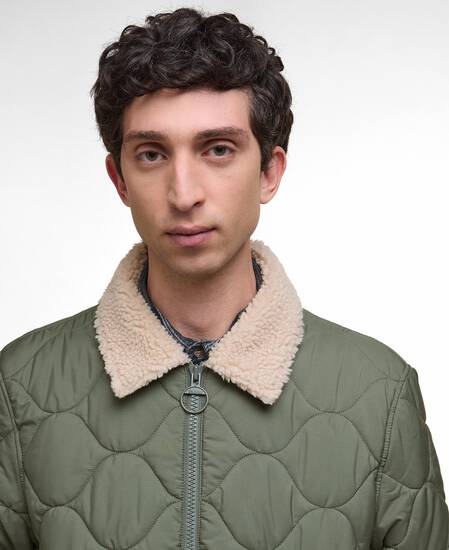 Jig Quilted Jacket Thyme