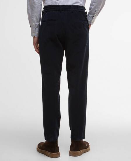 Pantaloni a coste sottili Wallington Navy
