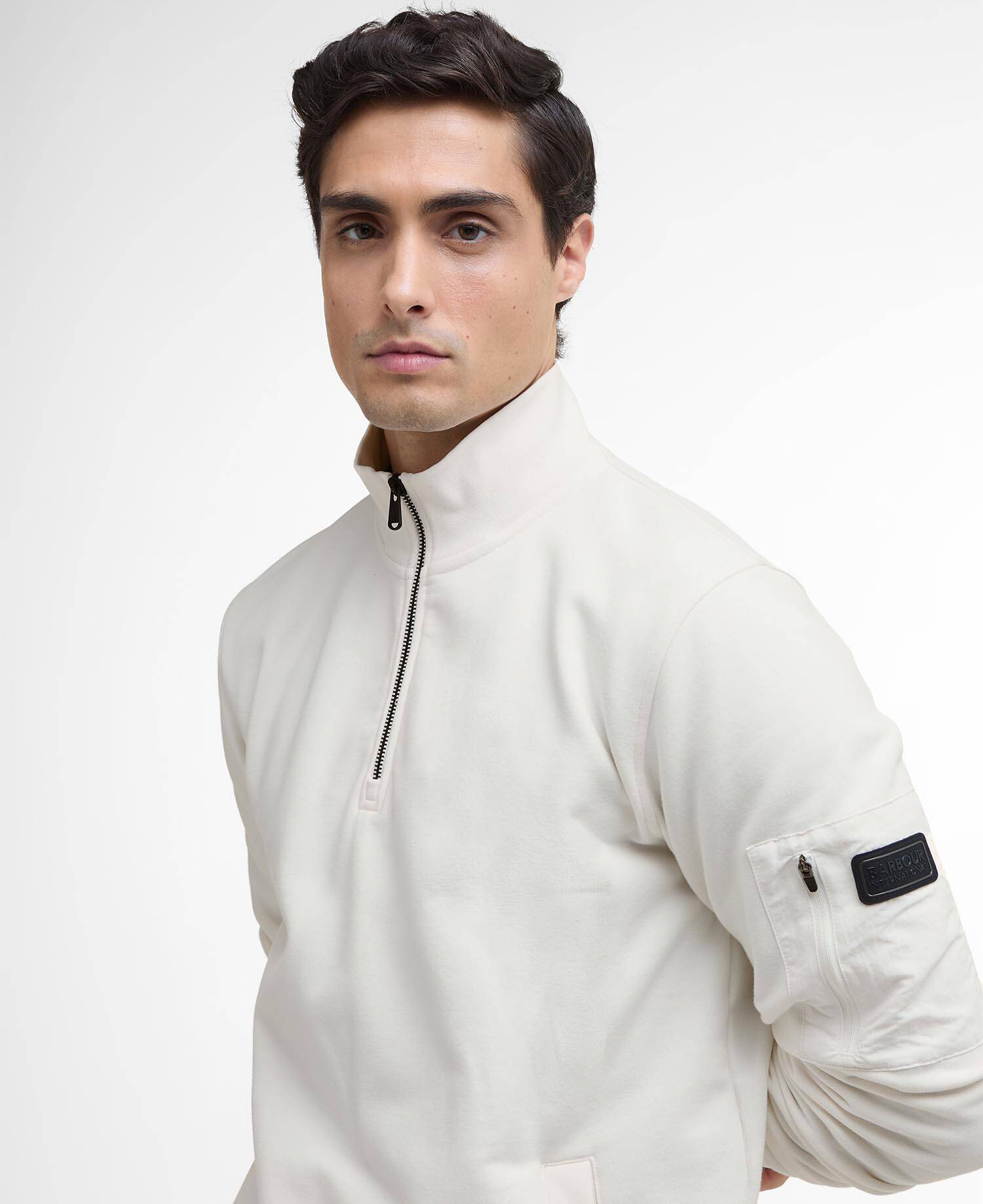 Ewan Half-Zip Sweatshirt image number 3