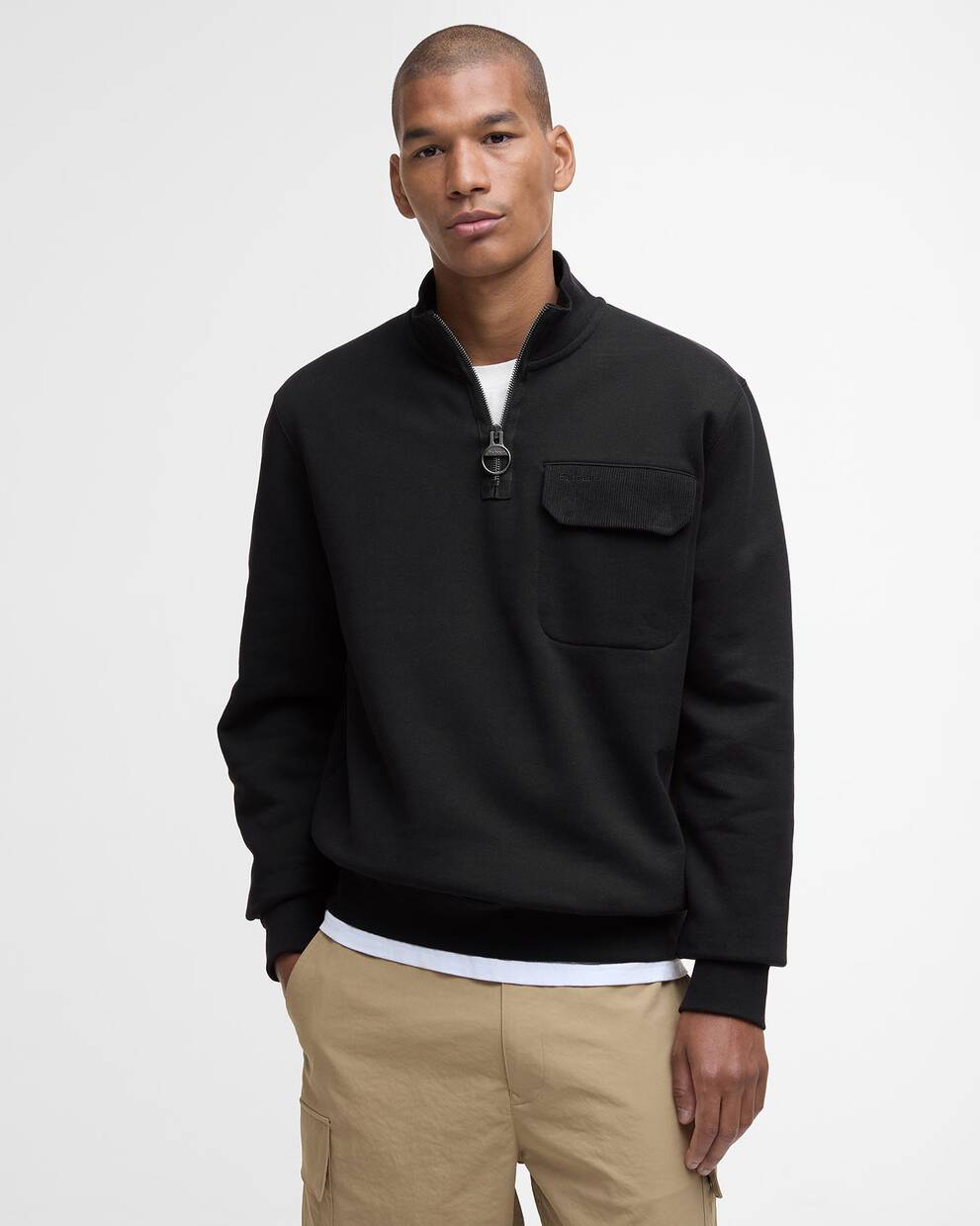 Lowgill Relaxed Half Zip Sweatshirt