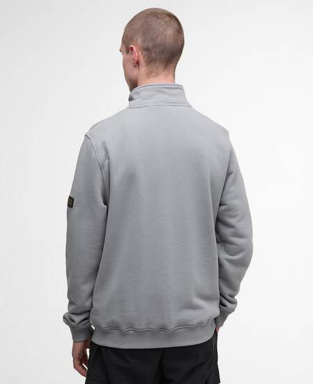 Outline Half-Zip Sweatshirt Ultimate Grey
