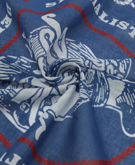 Heritage Bandana Sailboat Blue