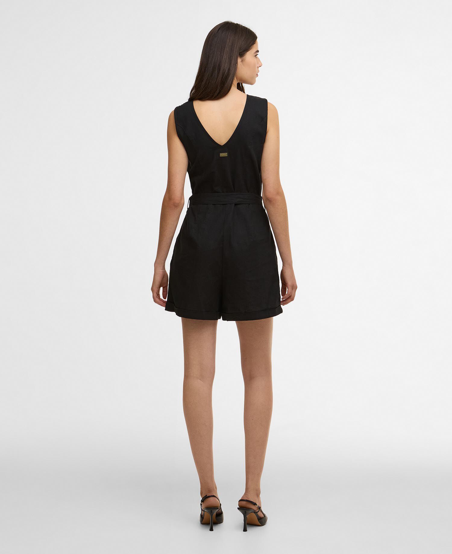 Adriana Playsuit Black