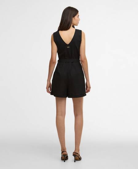 Adriana Playsuit Black