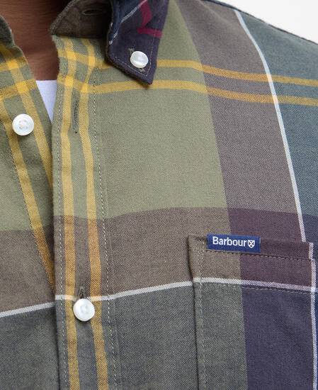 Glendale Tailored Long-Sleeved Shirt Classic Tartan