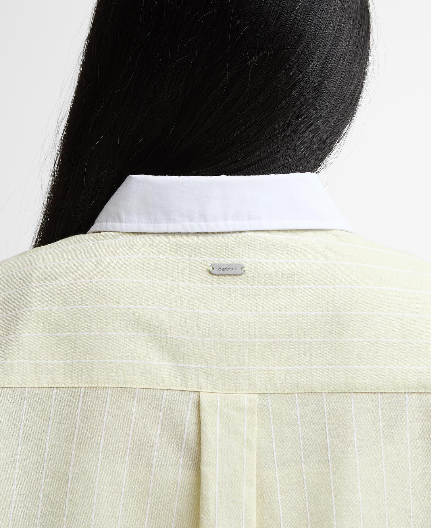 Hemd Avon Striped Relaxed Soured Citrus/White Stripe