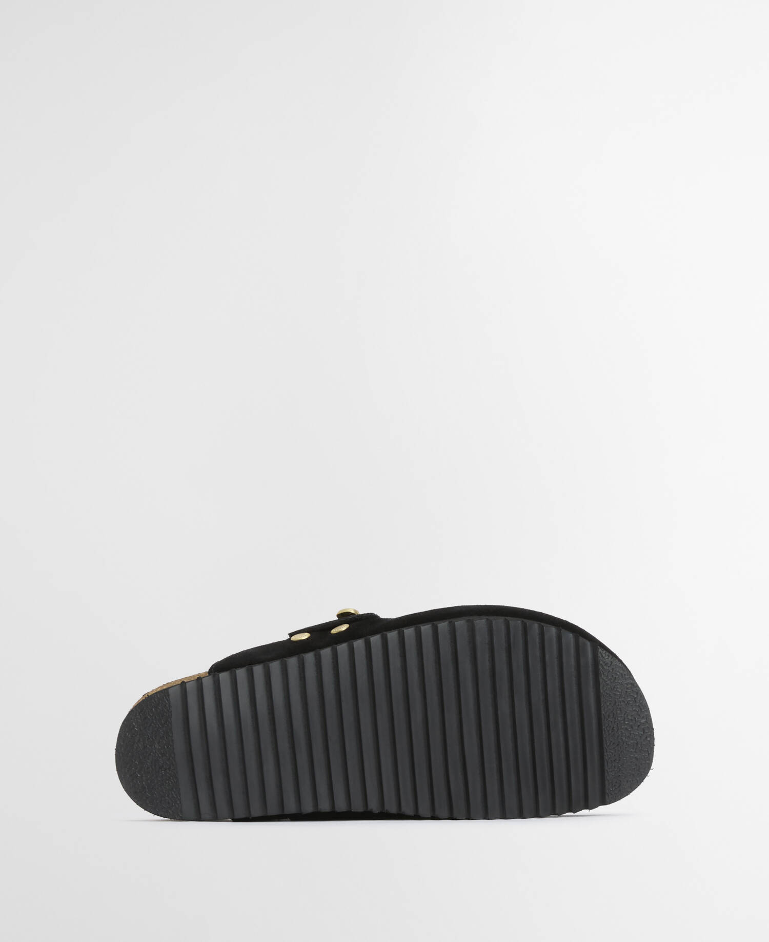 Kyra Closed Toe Sandal Black Suede image number 6