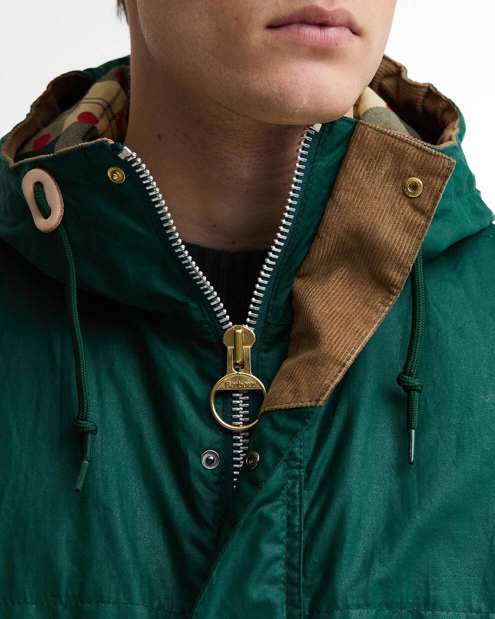 Paul Smith Loves Barbour Durham Waxed Jacket