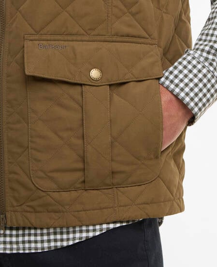Sander Quilted Gilet Beech