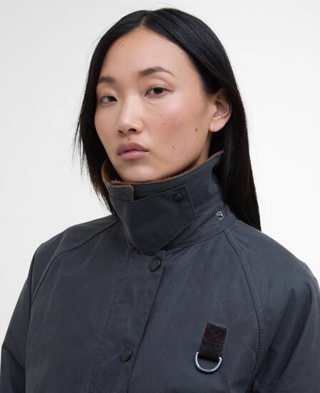Women's Spey Waxed Jacket Grey/Dress