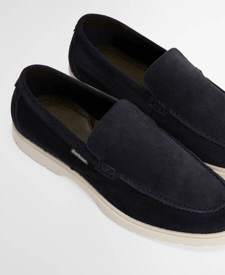 Carty Loafers Navy Suede