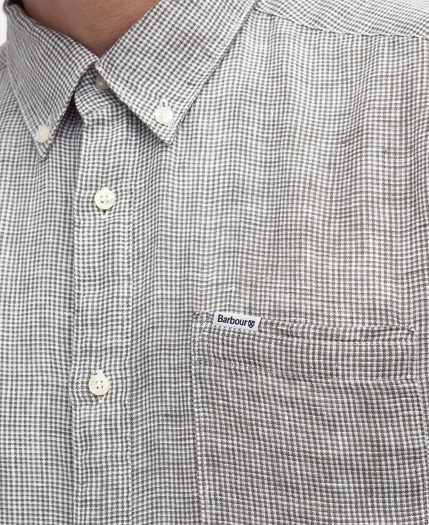 Camicia sartoriale di lino Linton