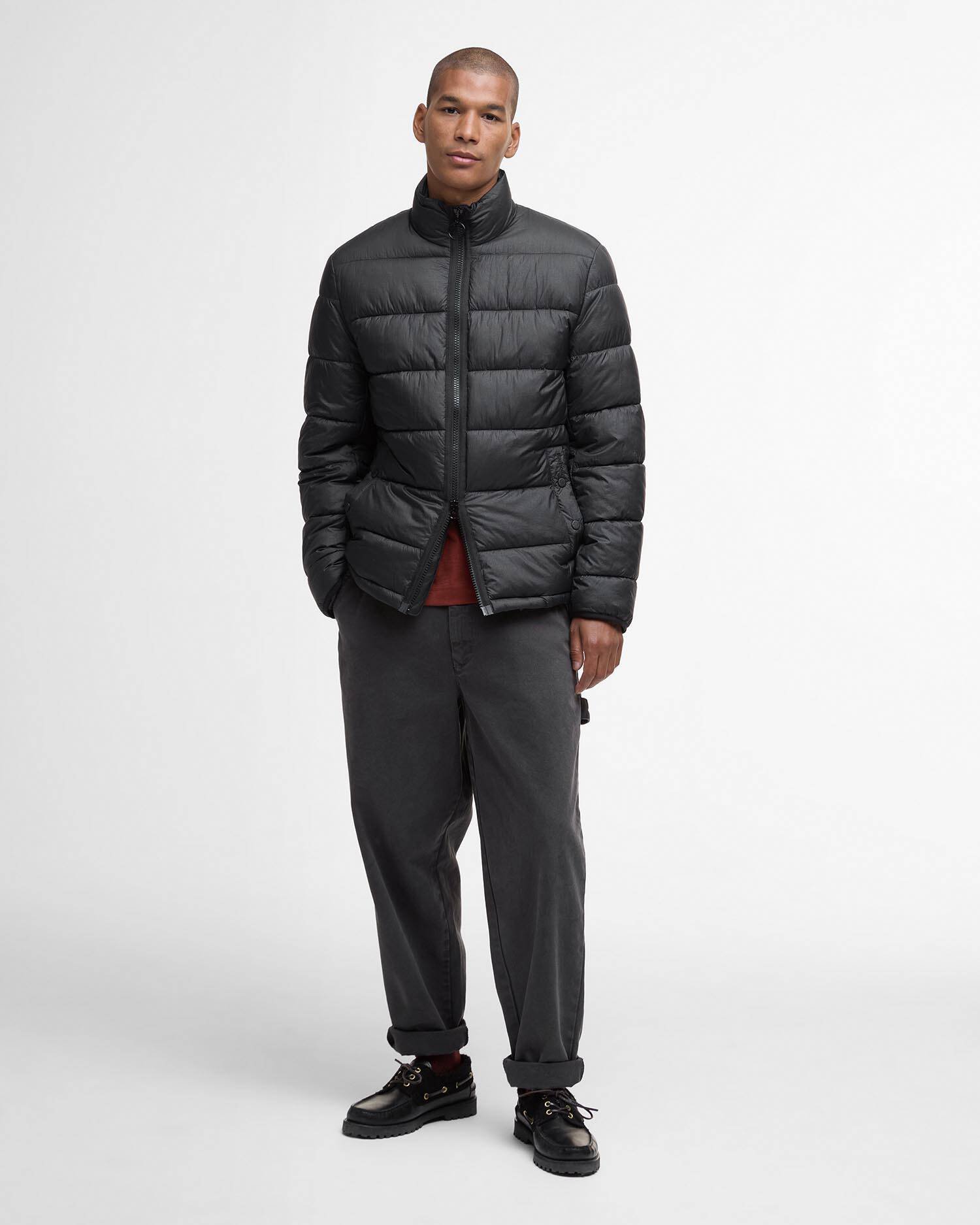Offshore Quilted Jacket Black image number 1