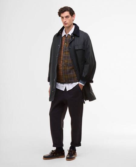 Paul Smith loves Barbour Beeston Waxed Jacket Navy