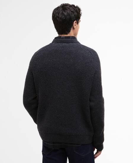 Pullover Chester Rundhalsausschnitt Charcoal Marl