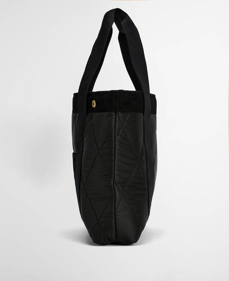 Borsa tote Healy trapuntata Black/Ancient