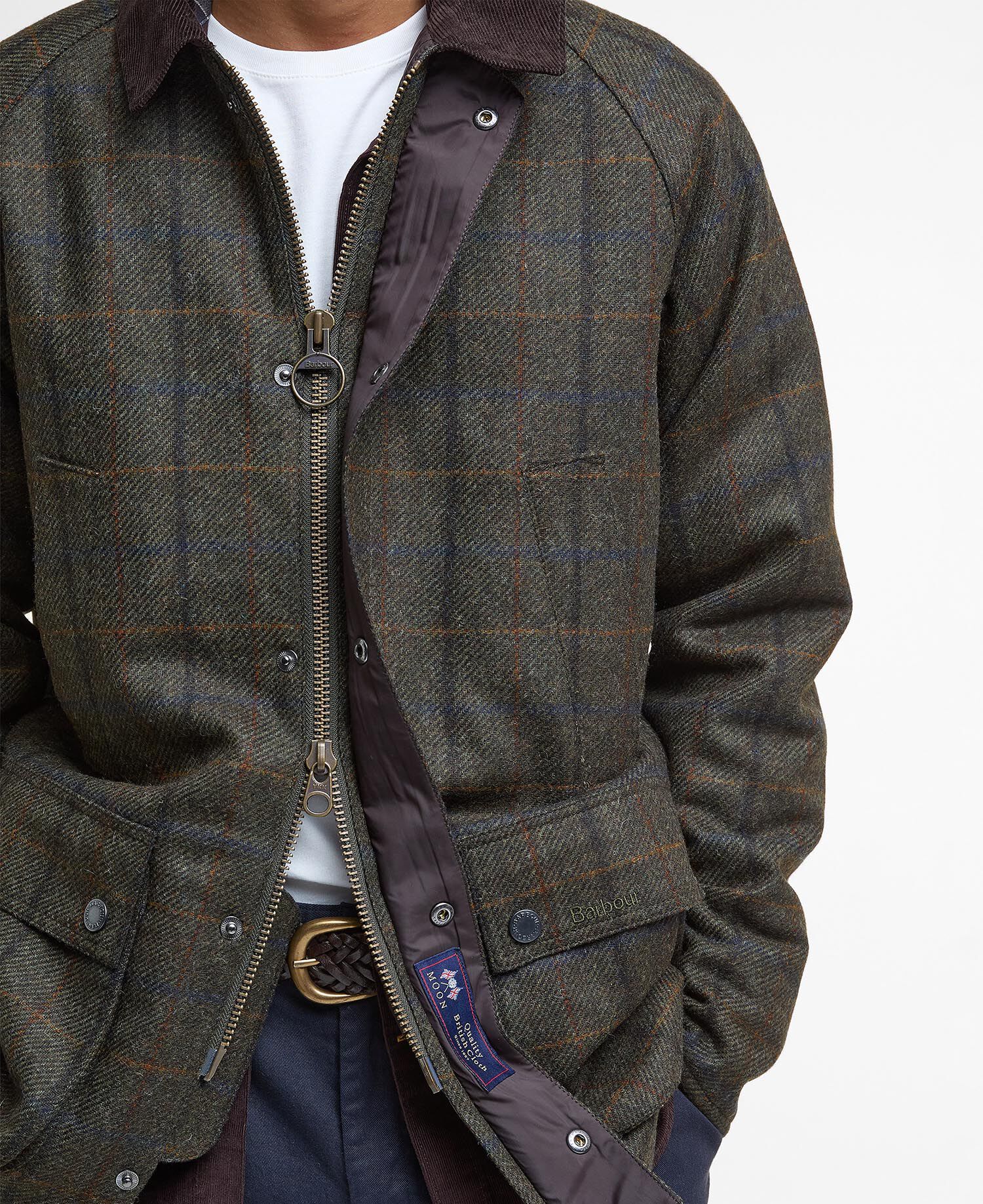 Buy Bedale Check Wool Jacket for N/A 0.0 | BARBOUR_ROW