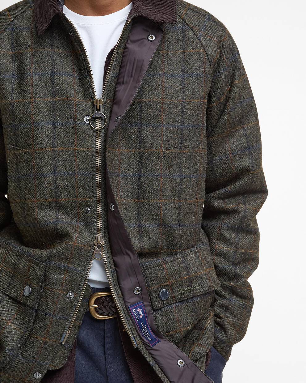 Bedale Check Wool Jacket
