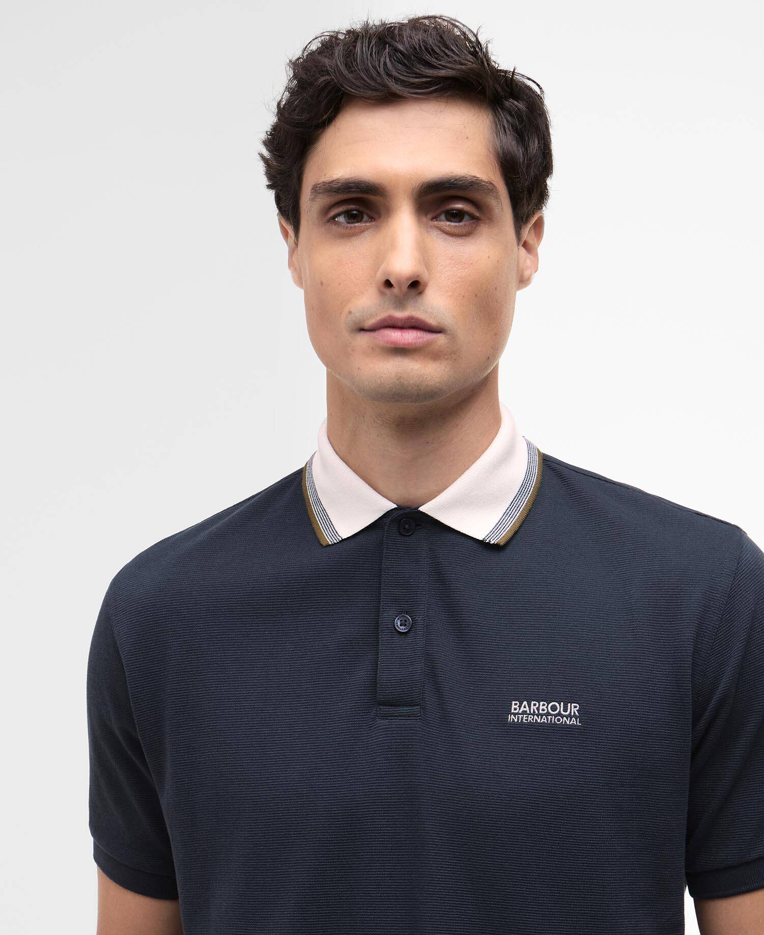 Vase Polo Shirt Navy image number 3