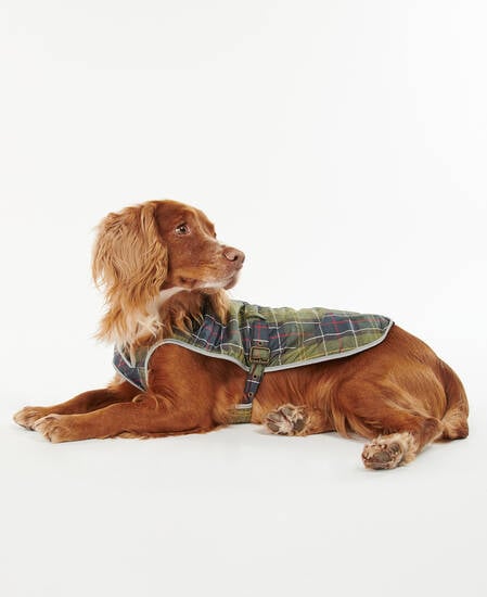 Cappotto impermeabile per cani Tartan