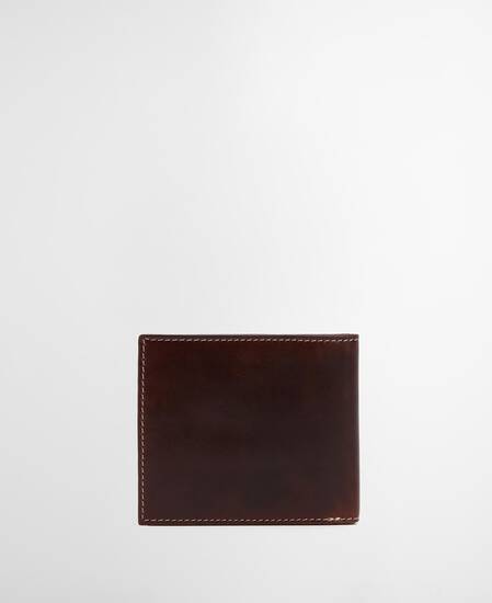 Bilton Leather Wallet Burnt Chocolate Brown
