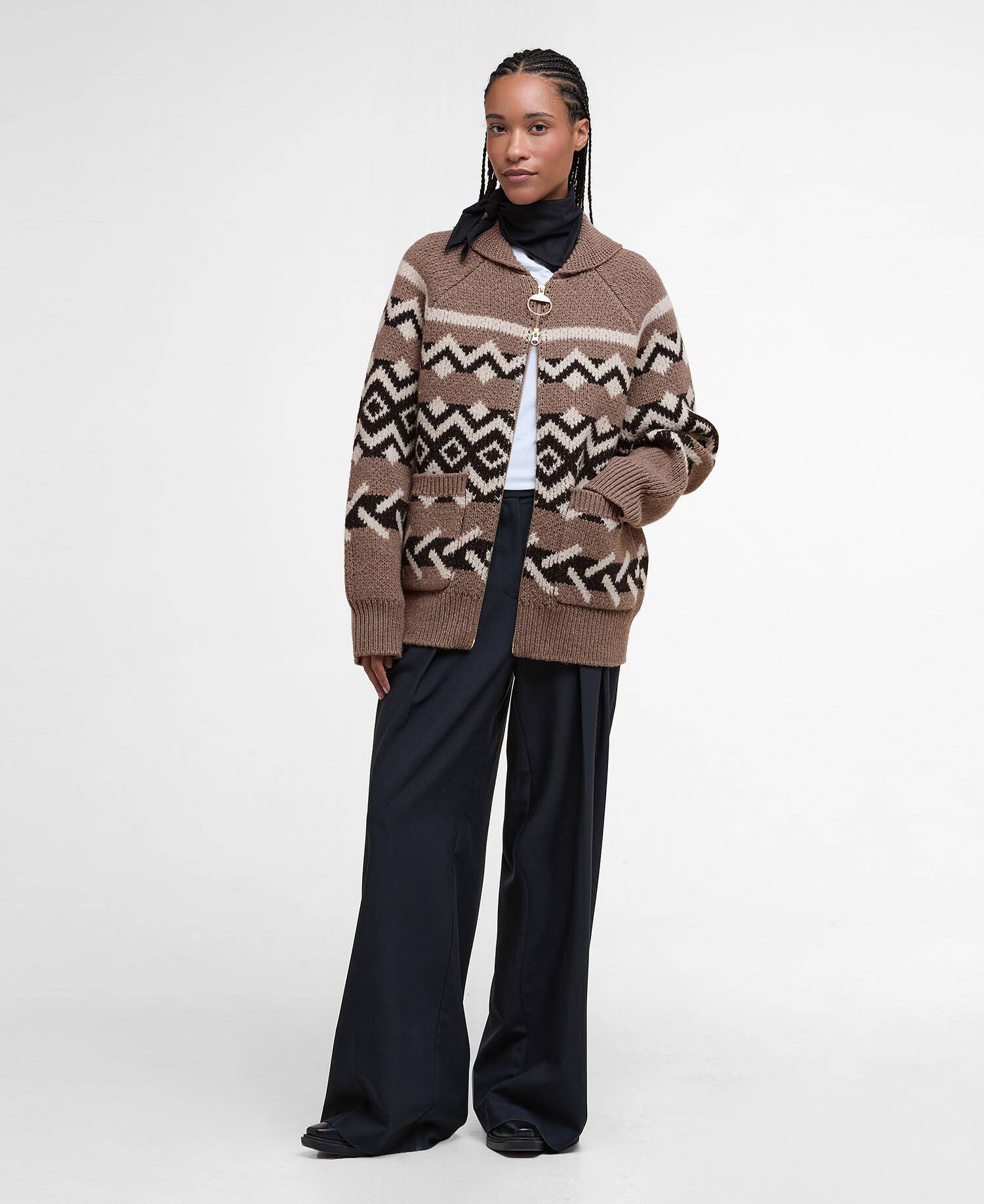 Klara Fair-Isle Cardigan image number 1