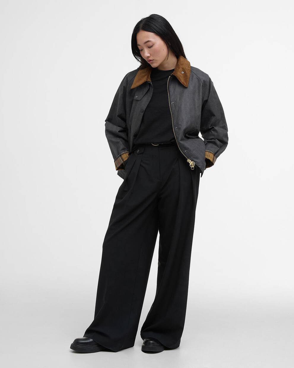 Giacca cerata Prince of Wales Transport