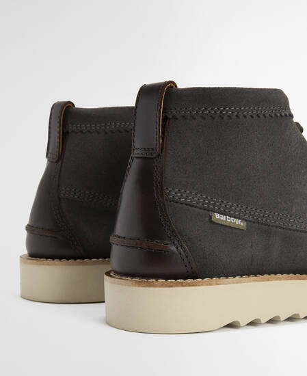 Hadston Chukka Boots Slate Grey Suede