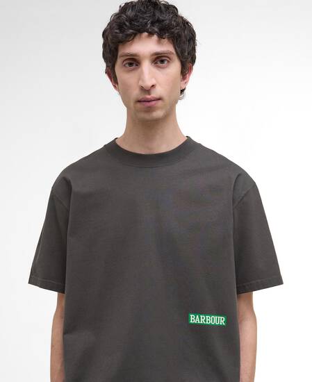 T-Shirt Mr Solway Oversized Graphic Olive Ink