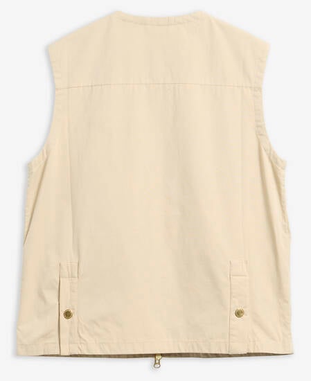 Gwen Gilet Pale Khaki / Dress