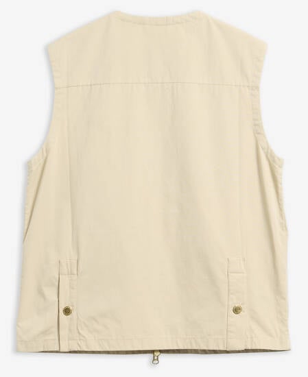 Gwen Gilet Pale Khaki / Dress
