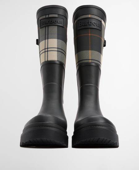 Stivali di gomma Dena Black/Ancient Tartan