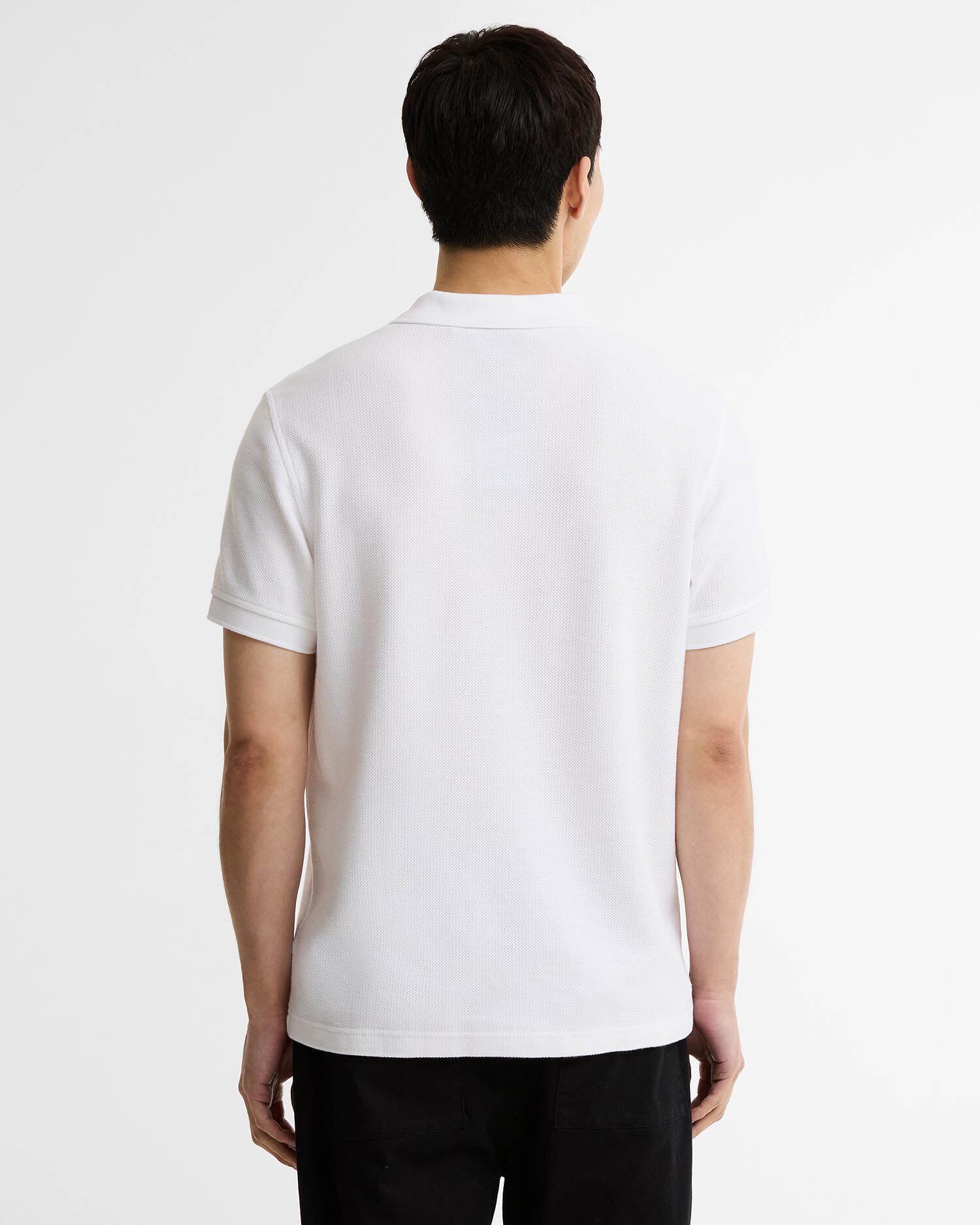 Poloshirt Milbank Textured White