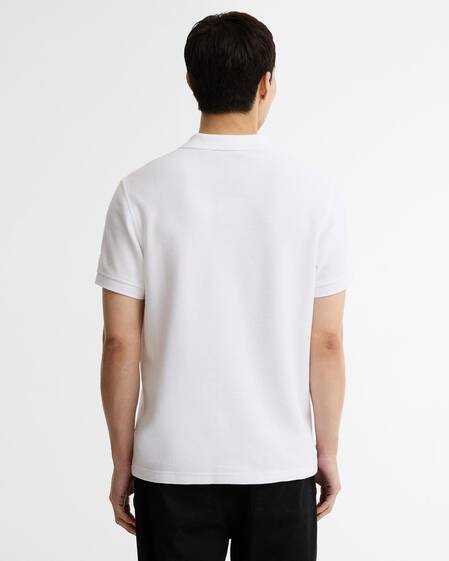 Poloshirt Milbank Textured White