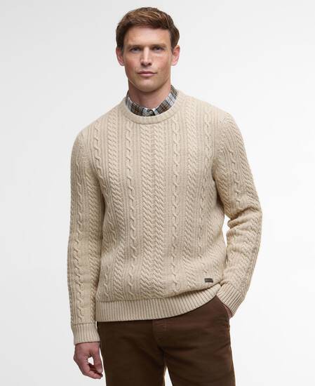 Maglione a trecce Lowfen Stone
