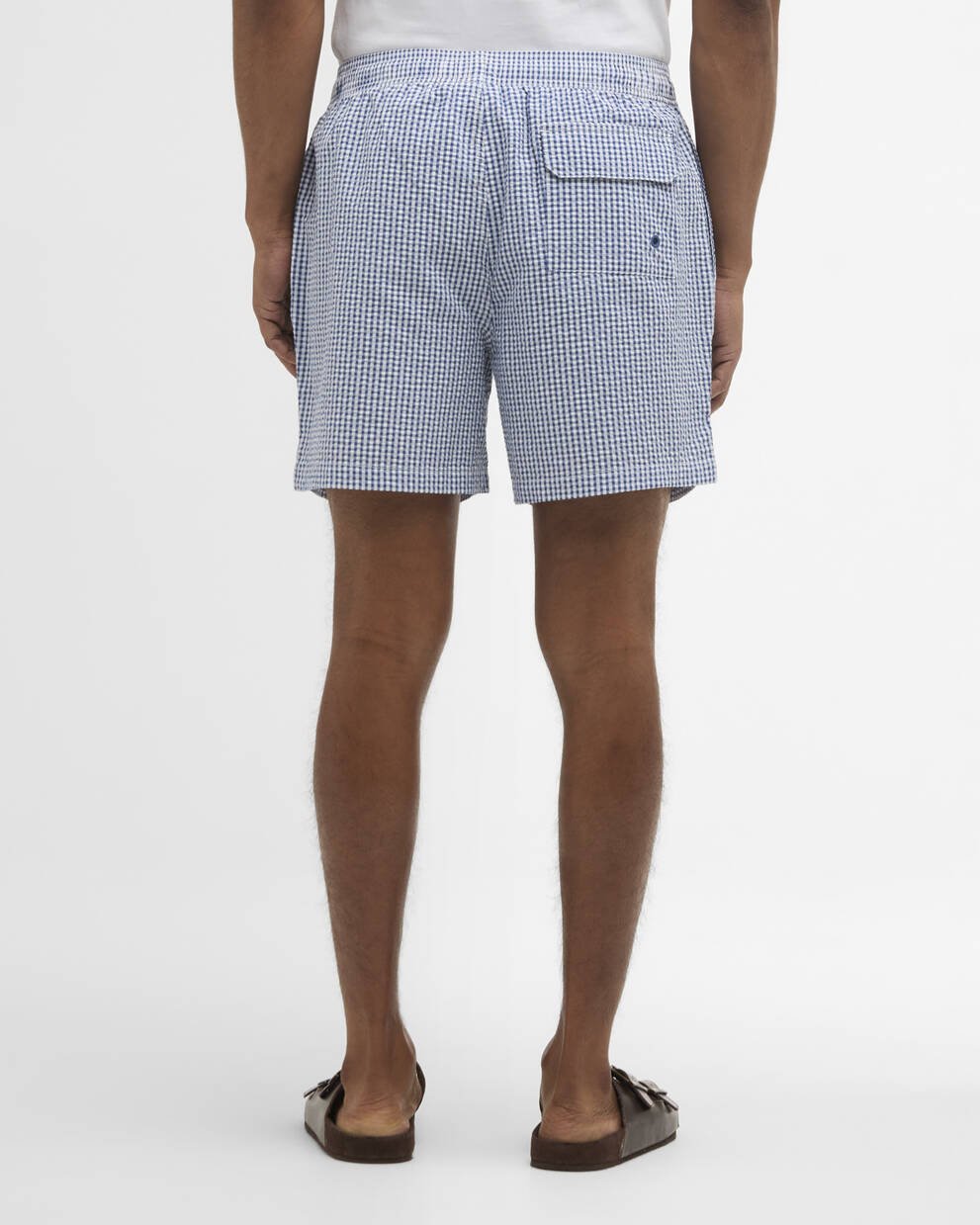 Badeshorts Gingham Seersucker