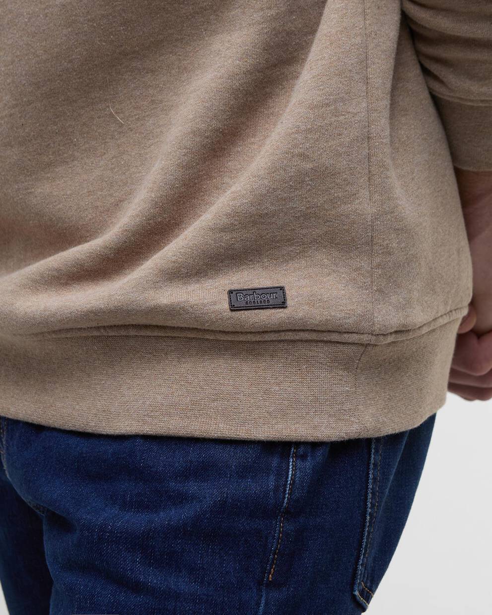 Felpa Nelson con zip corta