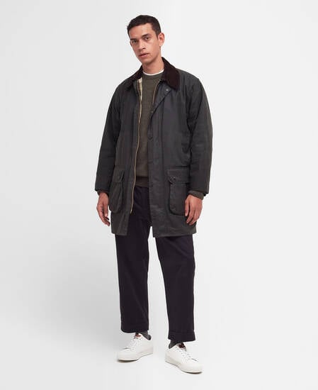 Border® Waxed Jacket Sage
